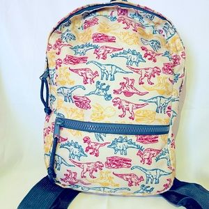 Toddler dinosaur print bag pack like new